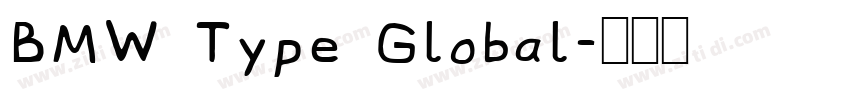 BMW Type Global字体转换